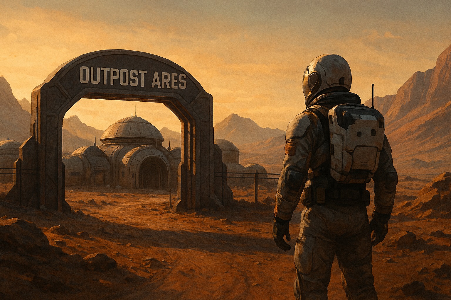 Outpost Ares Mars Frontier